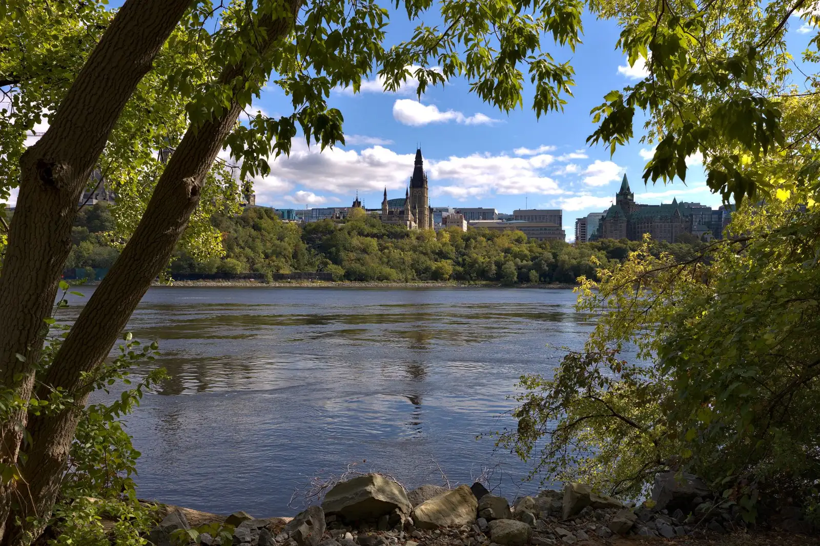 illustration section Gatineau : rivière des Outaouais